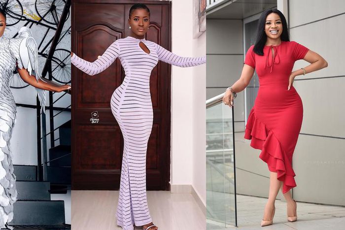 Queens of Instagram in 2019, Nana Akua Addo, Fella Makafui and Serwaa Amihere
