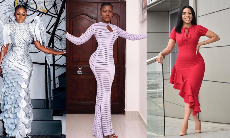 Queens of Instagram in 2019, Nana Akua Addo, Fella Makafui and Serwaa Amihere