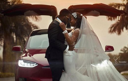 Kennedy Osei and Tracy