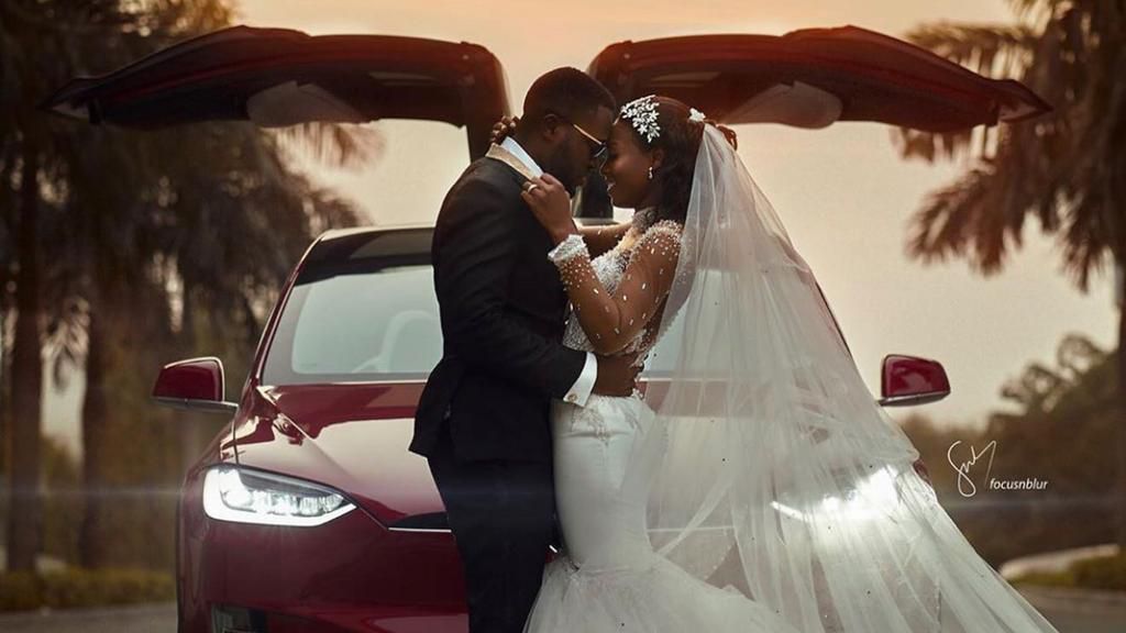 Kennedy Osei and Tracy