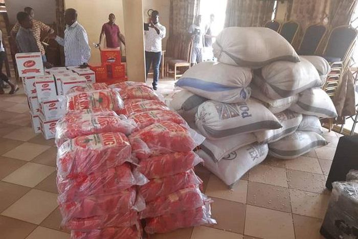 CACI donation to the needy