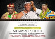 Akufo-Addo's bodyguard enstooled chief of Alajo