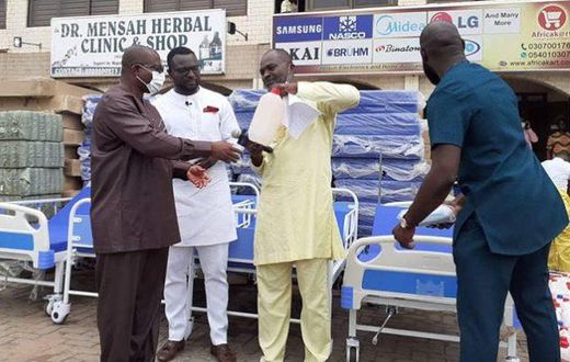 Kennnedy Agyapong donates to Ridge
