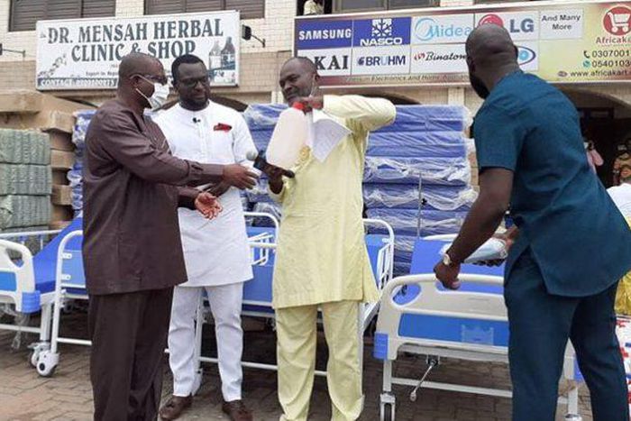 Kennnedy Agyapong donates to Ridge