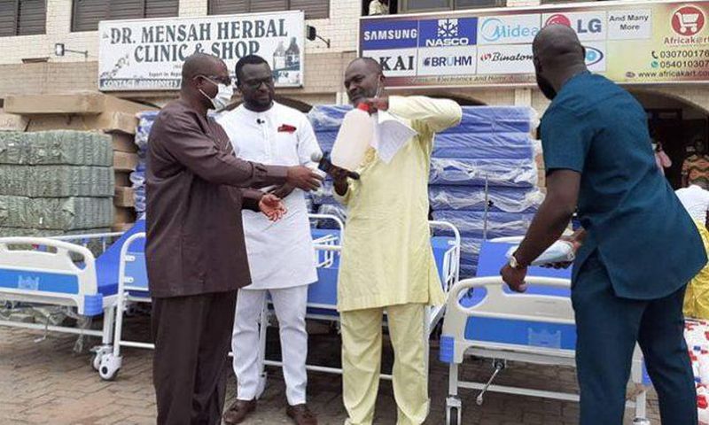 Kennnedy Agyapong donates to Ridge