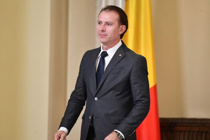 Florin Citu (pictured November 2019) has been a liberal senator since 2016 and was serving as interim Finance Minister
