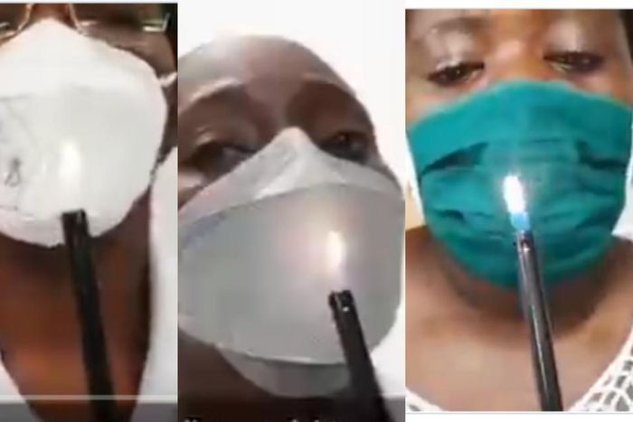 Accra Regional Hospital shows how to figure out facemasks that can prevent COVID-19 (video)