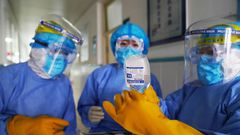 Researchers are racing to develop treatments for the coronavirus as hospitals battle its spread