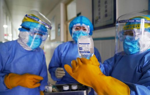Researchers are racing to develop treatments for the coronavirus as hospitals battle its spread