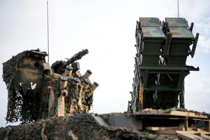 A Patriot anti-missile battery on display during a Nato-led exercise in Norway in 2018