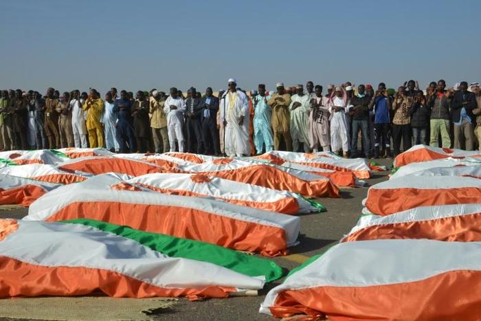 Seventy-one troops were killed, 12 were wounded and "others" are missing after hundreds of jihadists attacked a base at Inates, in the western region of Tillaberi