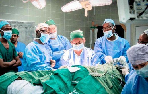 Doctors of the operation