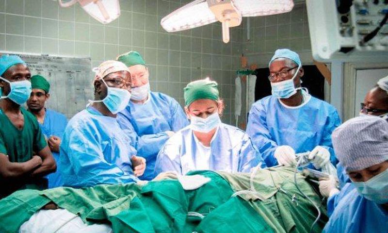 Doctors of the operation