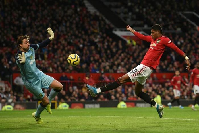 200 not out: Marcus Rashford scored twice on his 200th Manchester United appearance