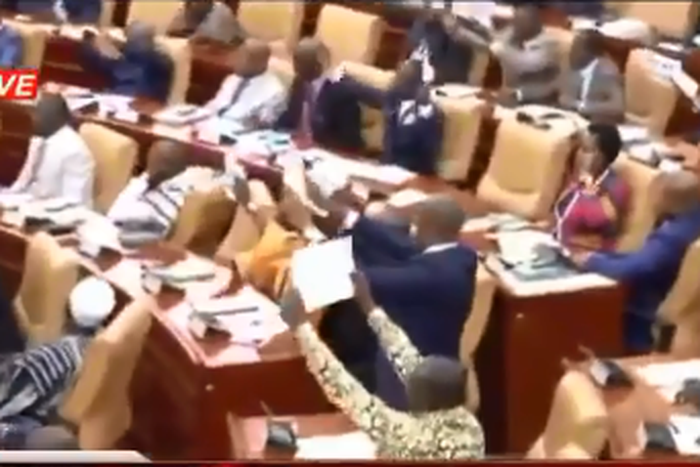 #ByeByeBudget: Minority bids Akufo-Addo’s government goodbye in parliament