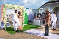 Pulse Ghana's Entertainment editor ,David Mawuli ties the knot in a beautiful ceremony