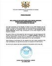 Statement from the Ghana High Commission in London