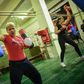 Steluta Duta says becoming a boxer 'was my only chance, my gamble' during a break from her training at the gym in Buzau
