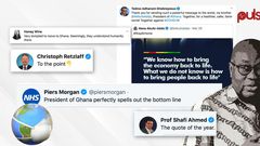 How Ghana’s president became a world favourite with his coronavirus quote