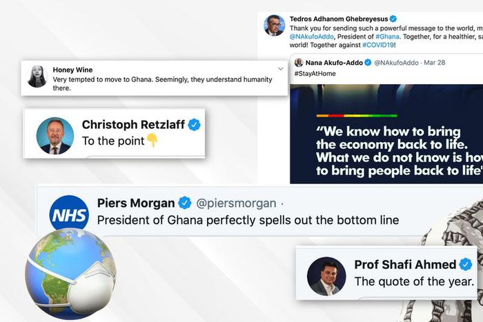 How Ghana’s president became a world favourite with his coronavirus quote