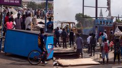 No Christmas for East Legon squatters; ADMA demolishes their homes and shops