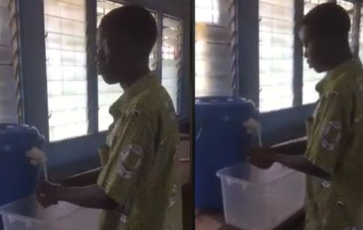 SHS students create touch-free Veronica bucket to help fight Coronavirus