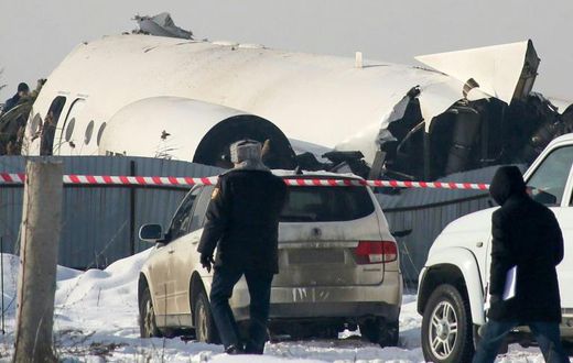 The Bek Air jet crashed outside Almaty, killing 12 people, including the pilot