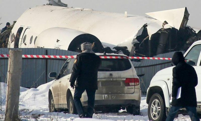 The Bek Air jet crashed outside Almaty, killing 12 people, including the pilot