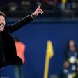 Diego Simeone shows his frustation as Atletico Madrid were held to a goalless draw by Villarreal on Friday.