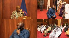 Meeting with leaders of the Muslim Community; House of Chiefs