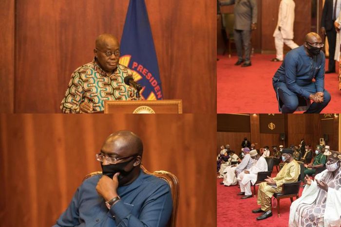 Meeting with leaders of the Muslim Community; House of Chiefs