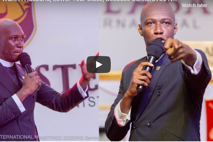 If you want husbands, lower your class; bankers are jobless now – Rev Oduro (video)