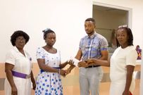 Lance Corporal Agbeko donates to patients at Korle-Bu hospital