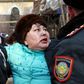 Kazakh police detained as many as 200 opposition protesters on Saturday