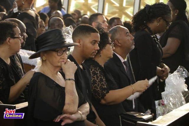 Alex Mould buries daughter Photo credit: myjoyonline