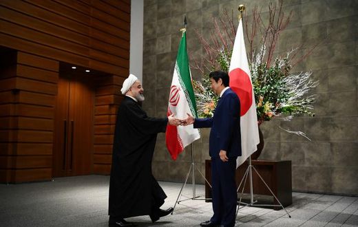 President Hassan Rouhani sought support for the sanctions-hit Iranian economy during a visit to Japan