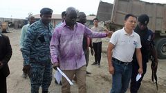 3 Chinese arrested for illegally operating quarry