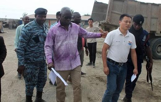 3 Chinese arrested for illegally operating quarry