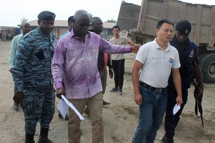 3 Chinese arrested for illegally operating quarry