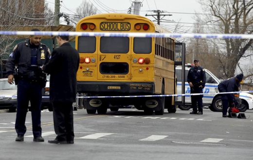 Girl, 10, Is Killed by School Bus in Brooklyn