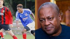 President Mahama and his son