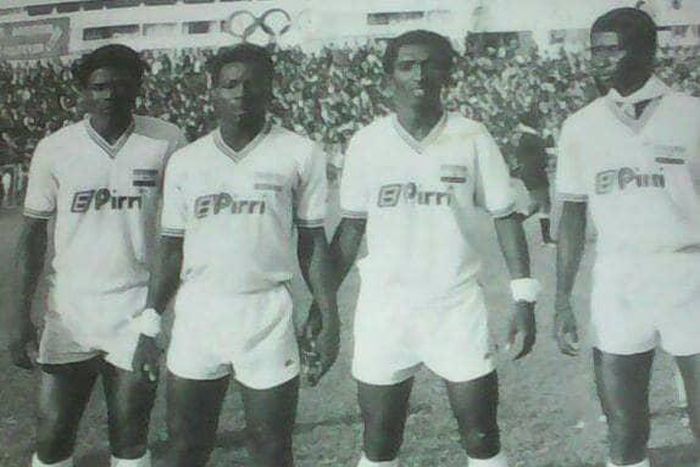 Papa Arko is second from the right