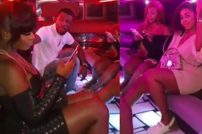 NAM1's wife Rose Appiah Mensah partying