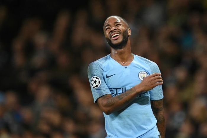 Manchester City's Raheem Sterling