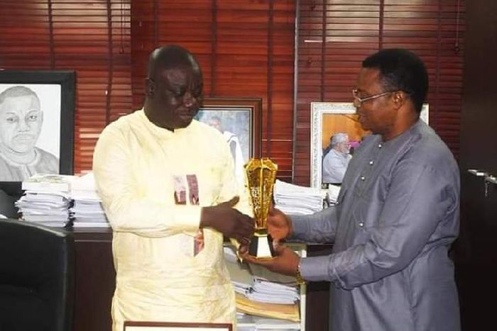 Isaac Adongo honoured