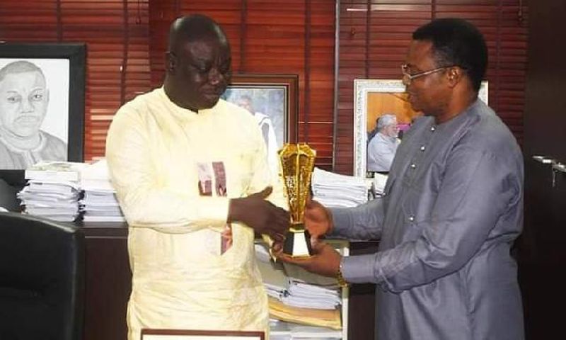 Isaac Adongo honoured