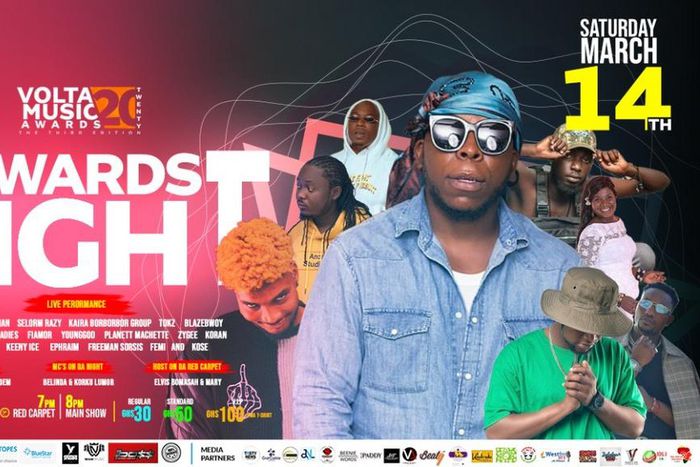 Edem, Keeny Ice, others billed for Volta Music Awards '20 Saturday