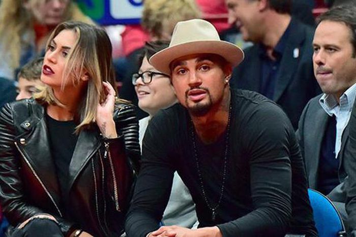 Melissa Satta and KP Boateng