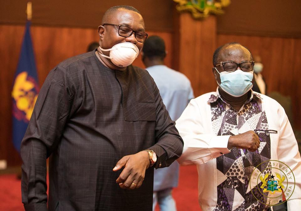 Samuel Ofosu Ampofo and Freddie Blay