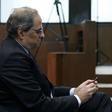 Spanish electoral authorities had ordered Torra to remove separatist symbols to respect institutional neutrality ahead of parliamentary elections in April